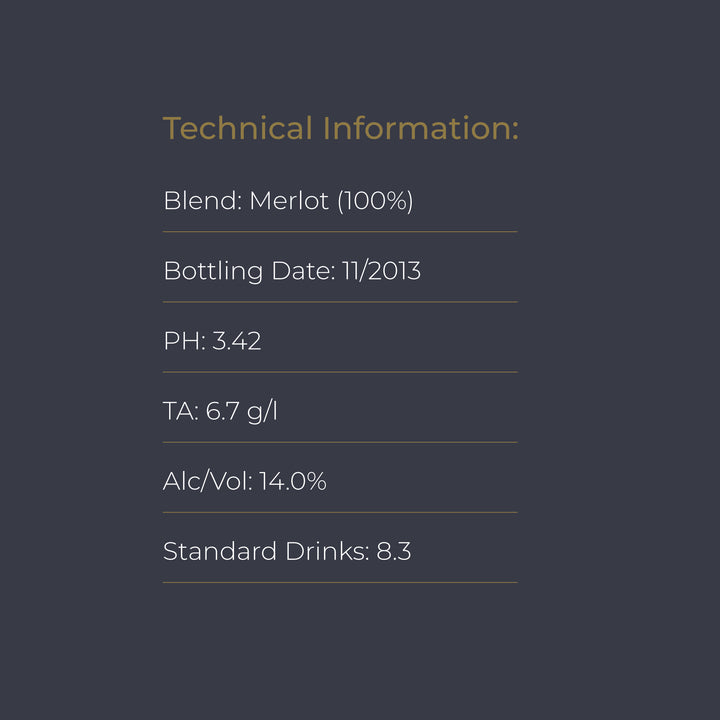 2018 Single Vineyard '8R' Merlot